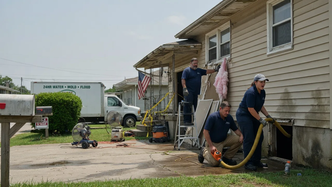 Water Damage Repair in West Burlington, NY near me